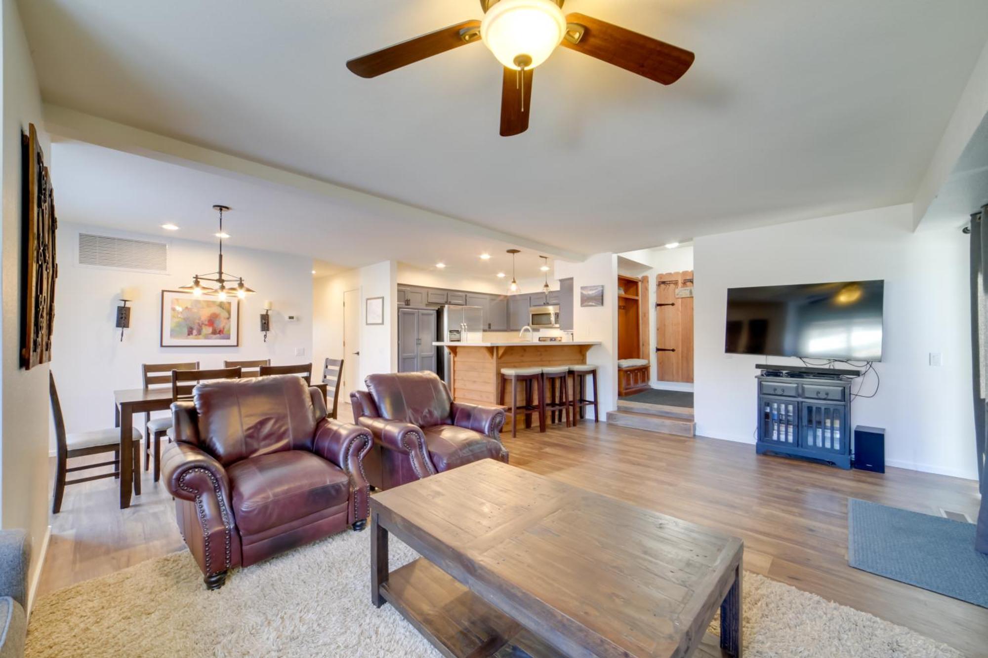 Snowcreek Resort Condo With Deck At Mammoth Mountain Маммот-Лейкс Екстер'єр фото