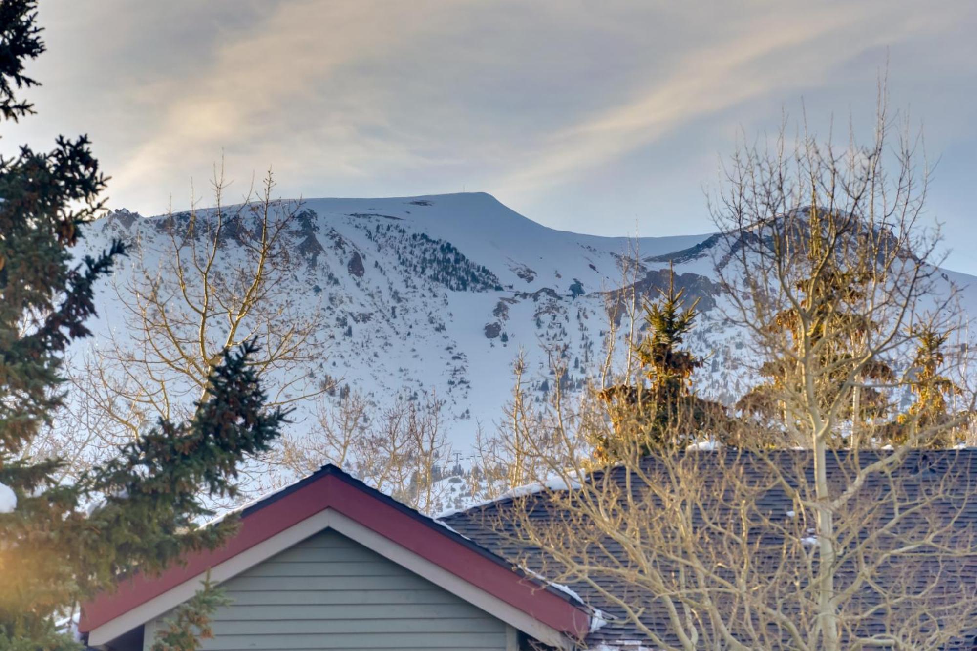 Snowcreek Resort Condo With Deck At Mammoth Mountain Маммот-Лейкс Екстер'єр фото